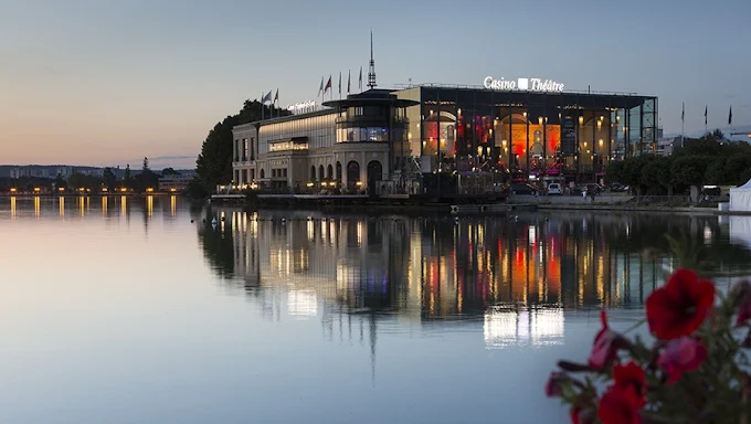 Enghien les Bains Casino near Paris France exterior
