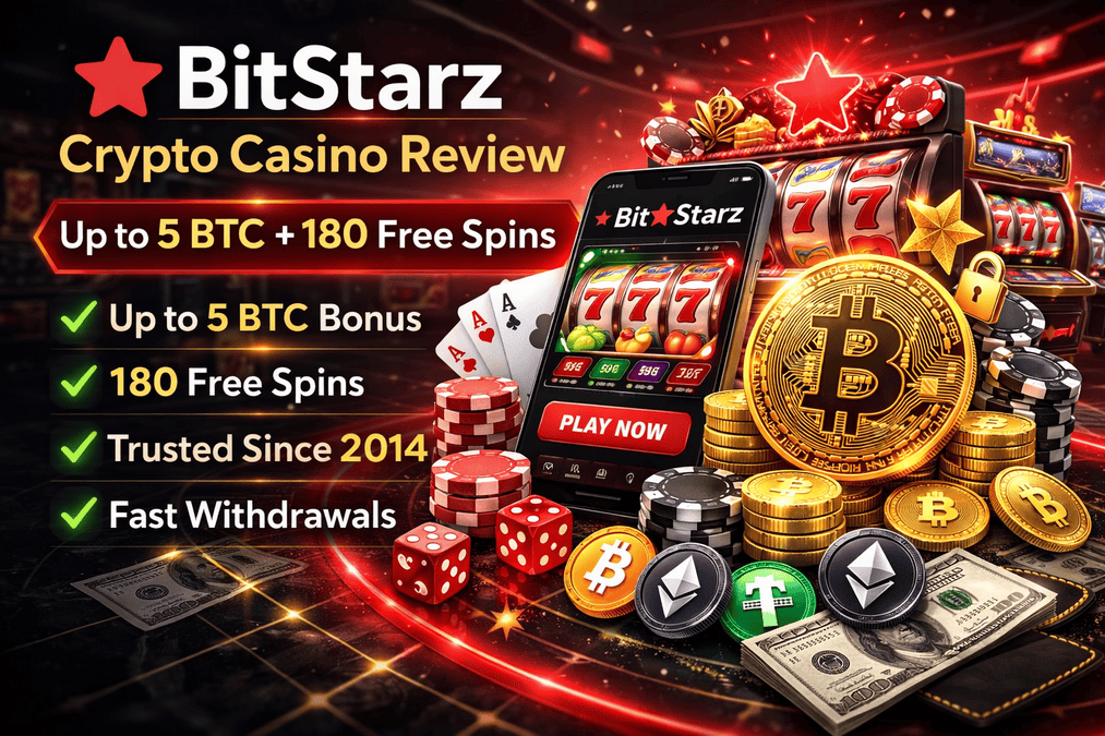 BitStarz review best crypto gambling site bitcoin casino bonus comparison