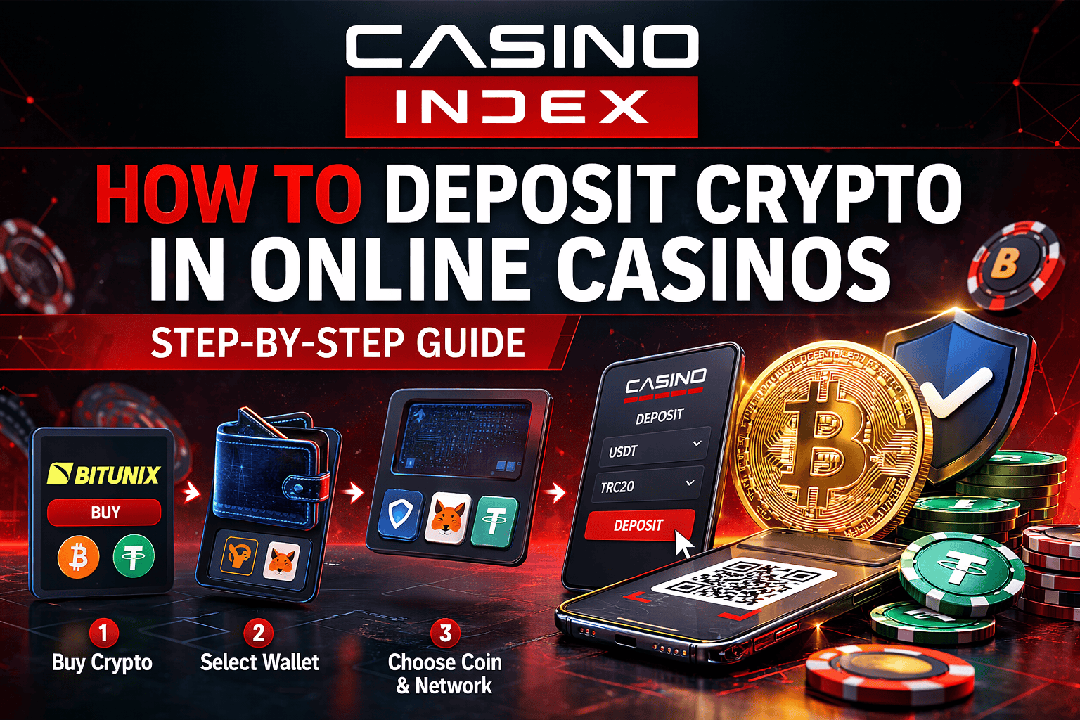 How to Deposit Crypto in Online Casinos