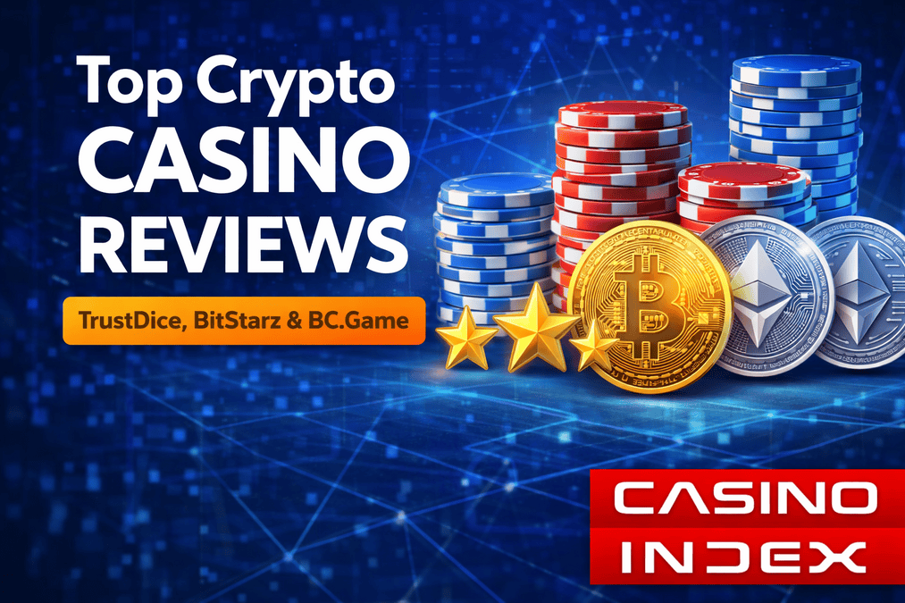 Top crypto casino reviews 2026 comparison including TrustDice BitStarz and BC.Game