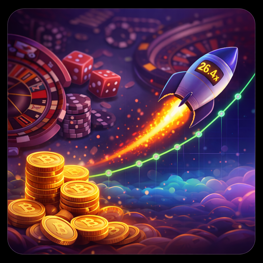 online crash casino game multiplier chart