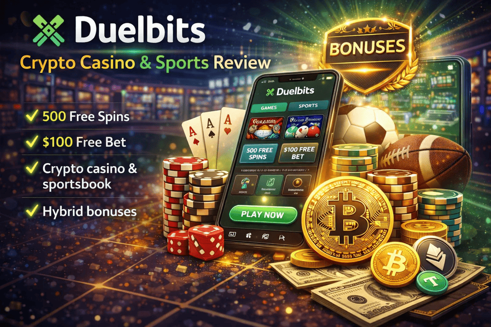 Duelbits review crypto casino sportsbook hybrid gambling platform