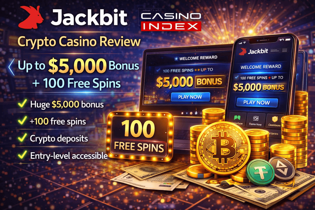 Jackbit casino review crypto gambling platform with 5000 bonus and free spins