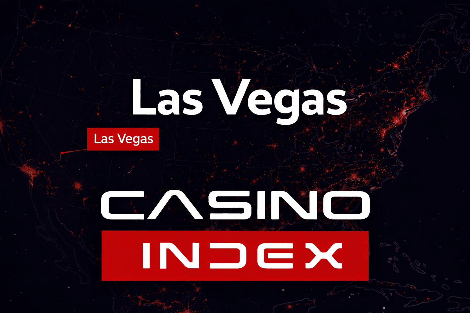 Las Vegas casino map showing major casino locations on the Las Vegas Strip