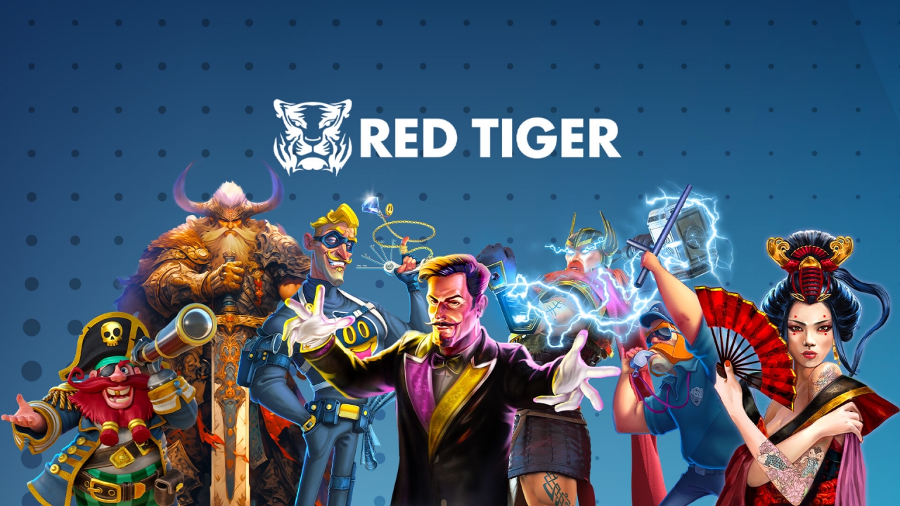 Red Tiger casino game provider logo