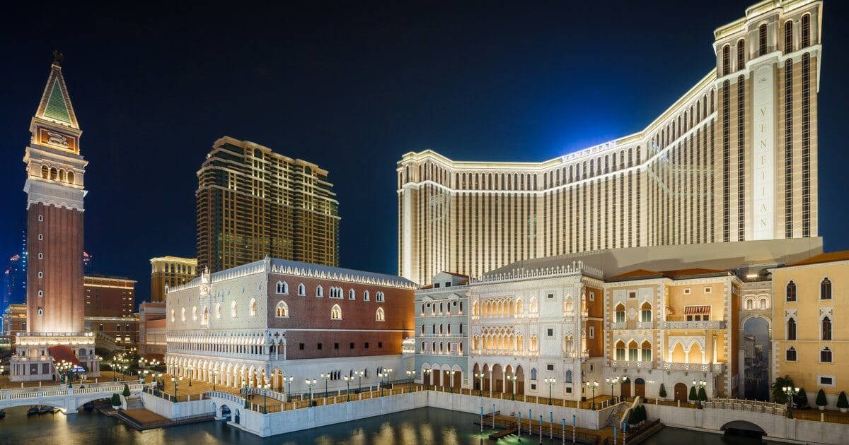 Venetian Macao casino resort Cotai Strip
