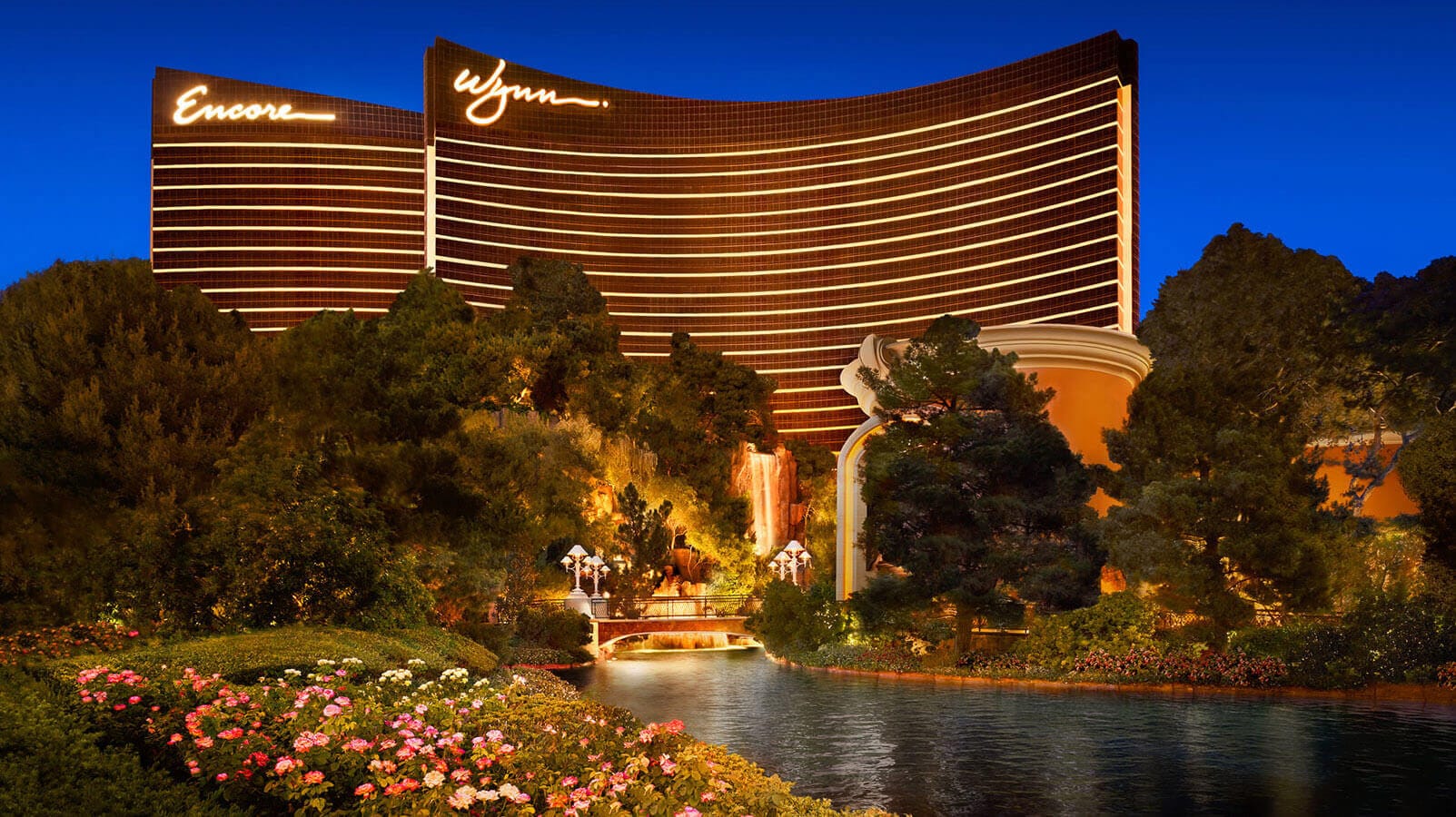 Wynn Las Vegas casino resort located on the Las Vegas Strip