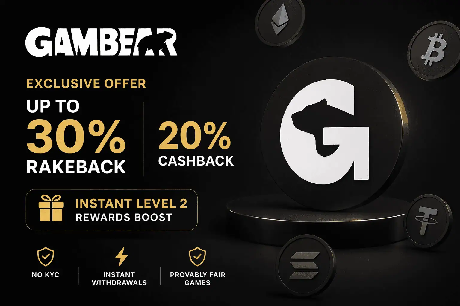 Gambear Casino Rewards Bonus