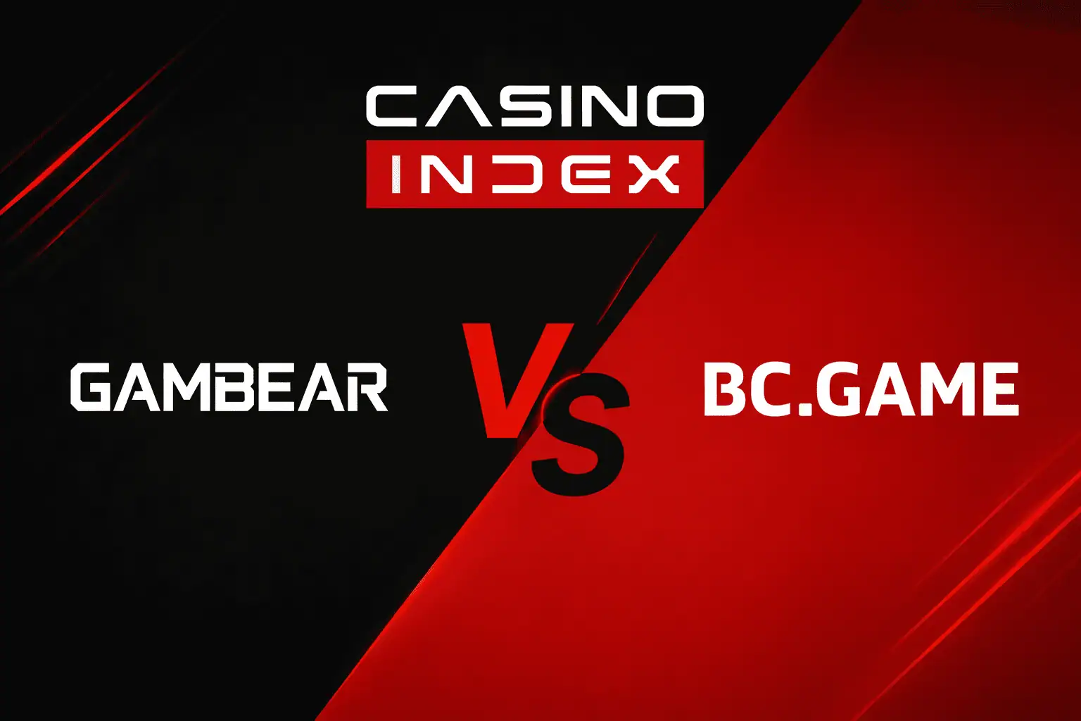 Gambear vs BC.Game comparison showing differences in crypto casino experience, bonuses, withdrawals and platform structure