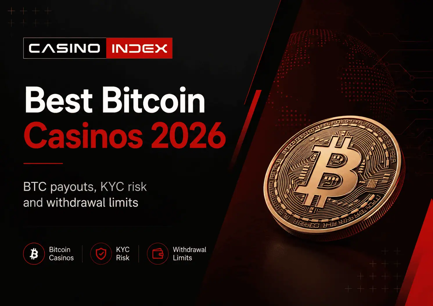 Best Bitcoin Casinos 2026: BTC Payouts, KYC Risk and Withdrawal Limits