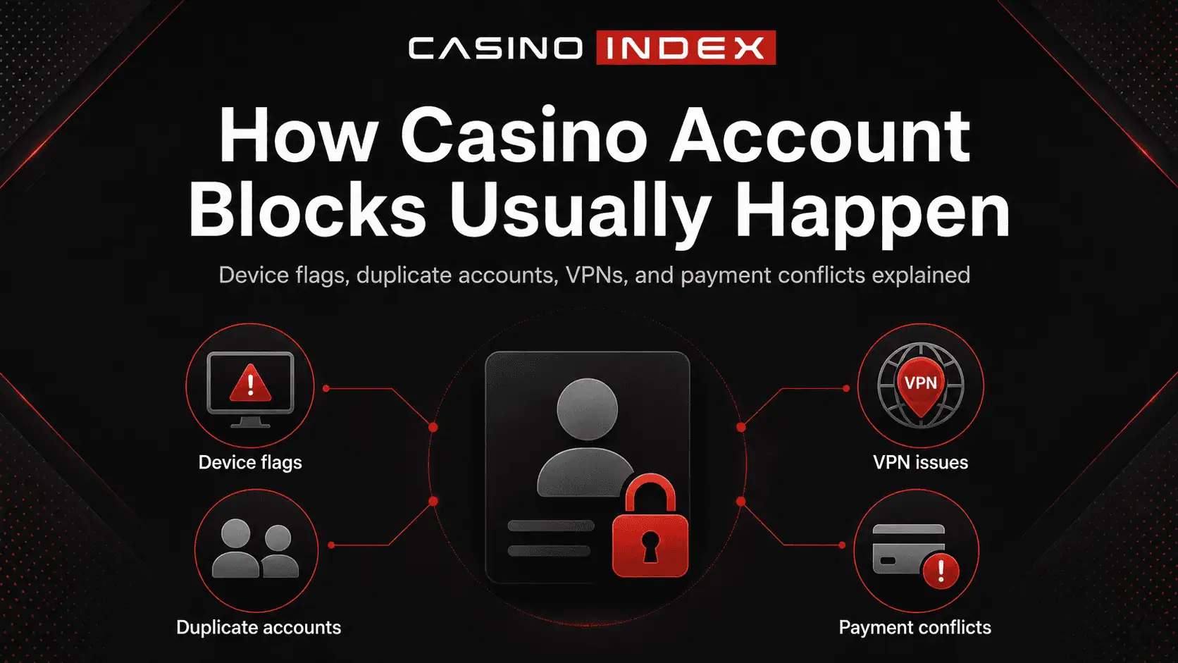How Casino Account Blocks Usually Happen