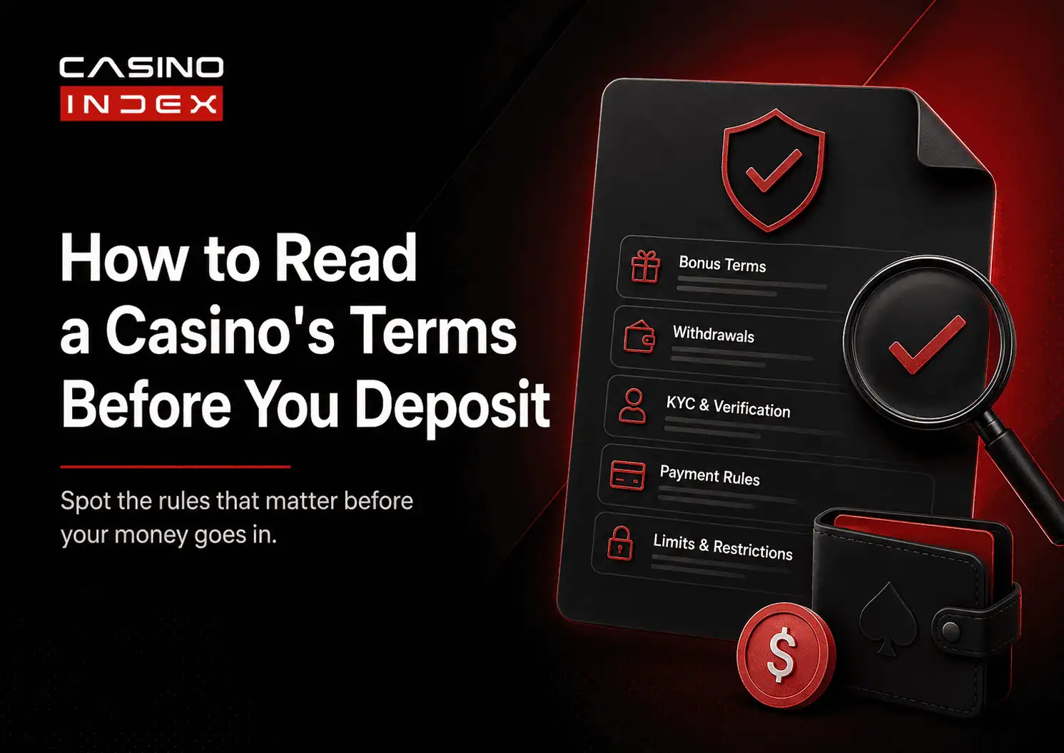How to Read a Casino’s Terms Before You Deposit