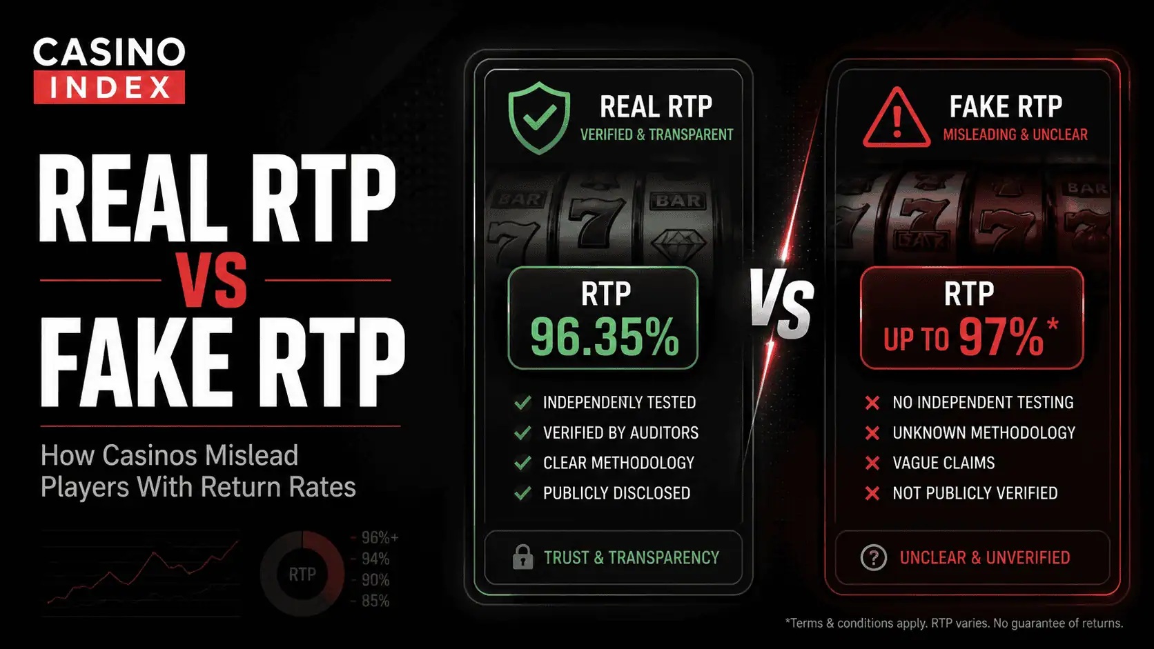 Real RTP vs Fake RTP: How Casinos Mislead Players With Return Rates