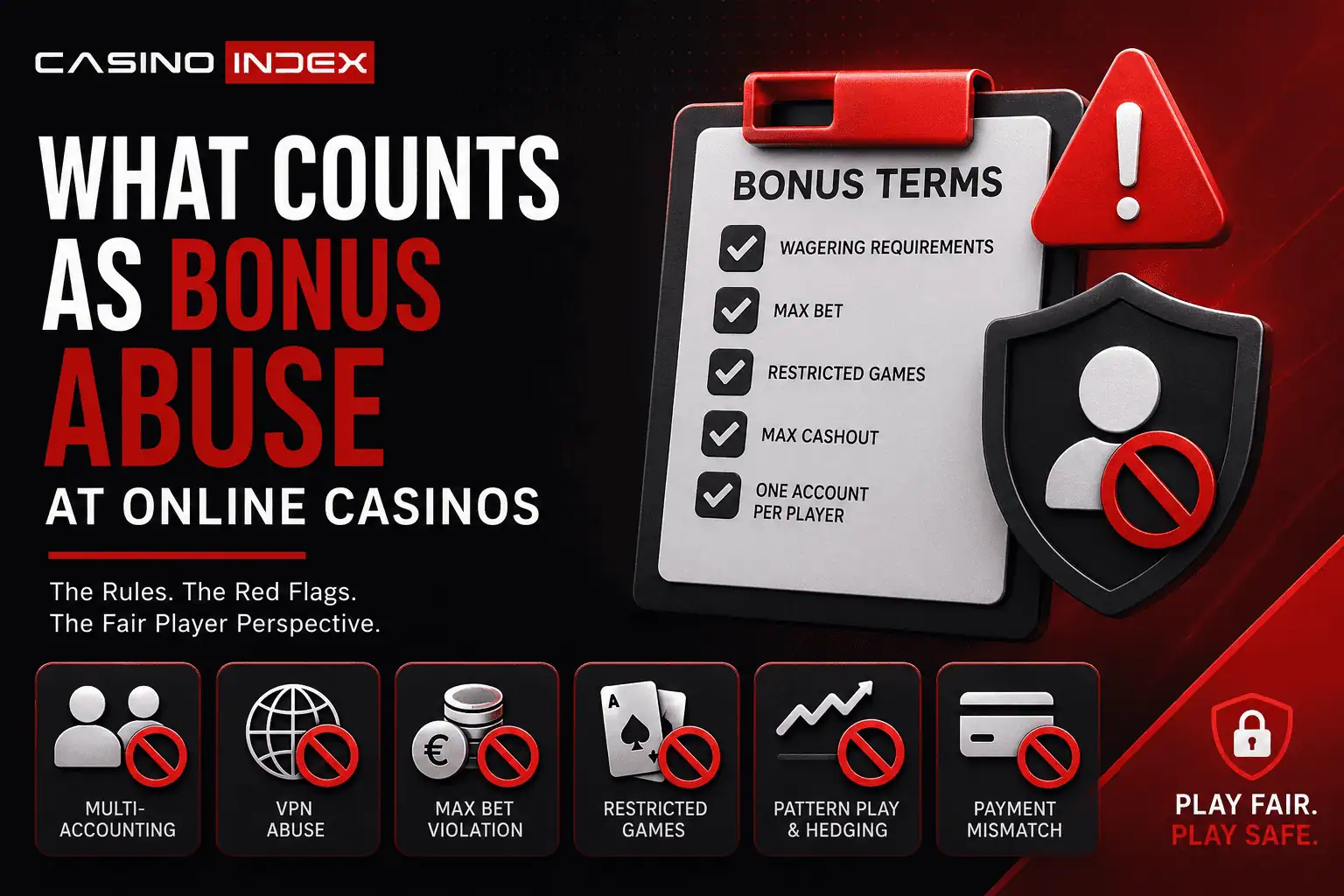 What Counts as Bonus Abuse at Online Casinos?