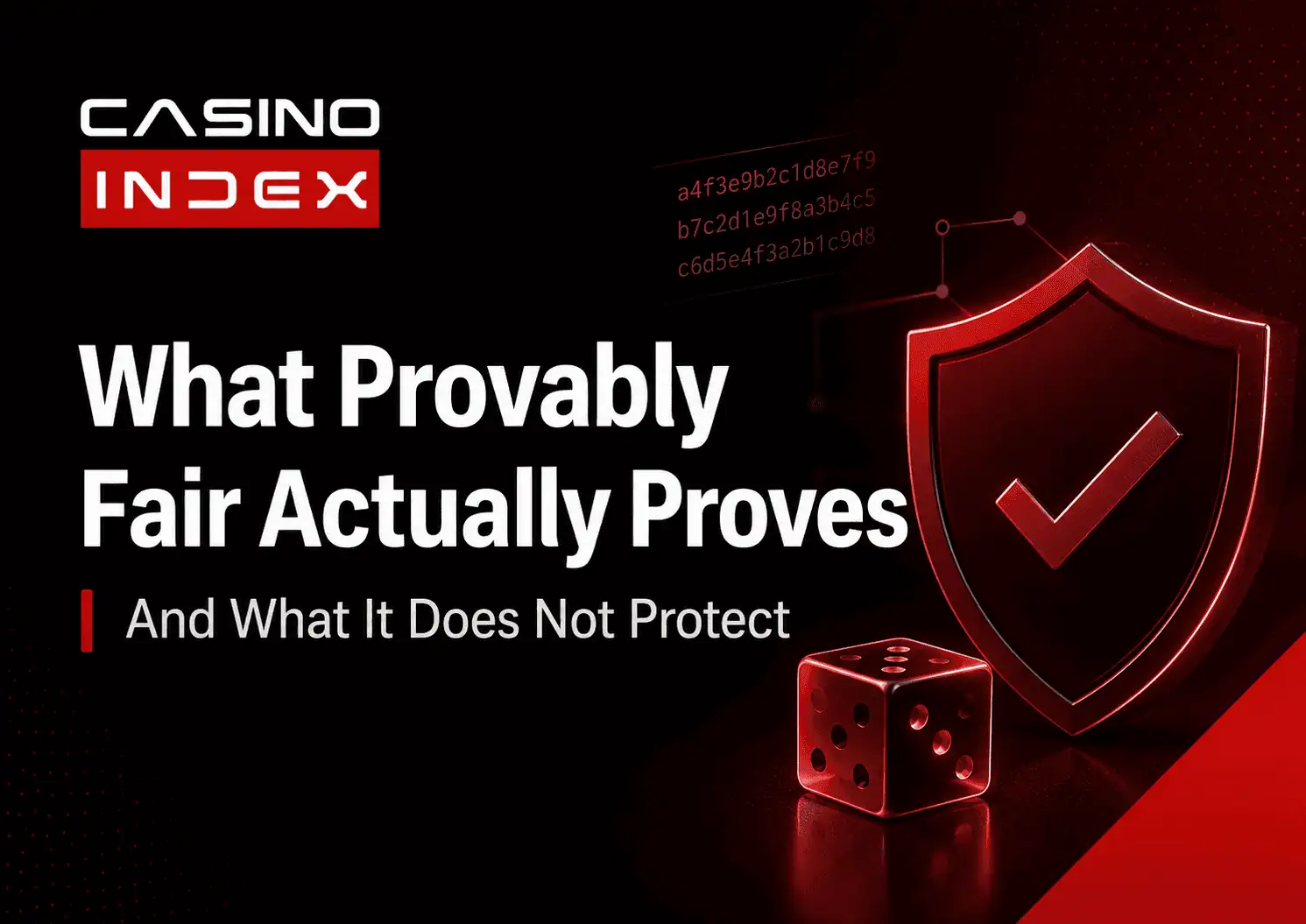 What Provably Fair Actually Proves — and What It Does Not Protect