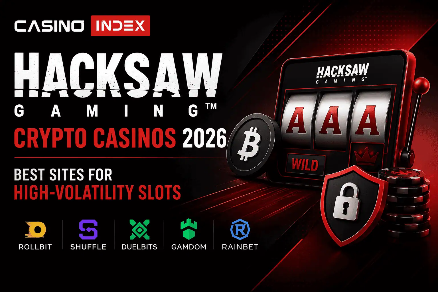 Hacksaw Gaming Crypto Casinos 2026: Best Sites for High-Volatility Slots