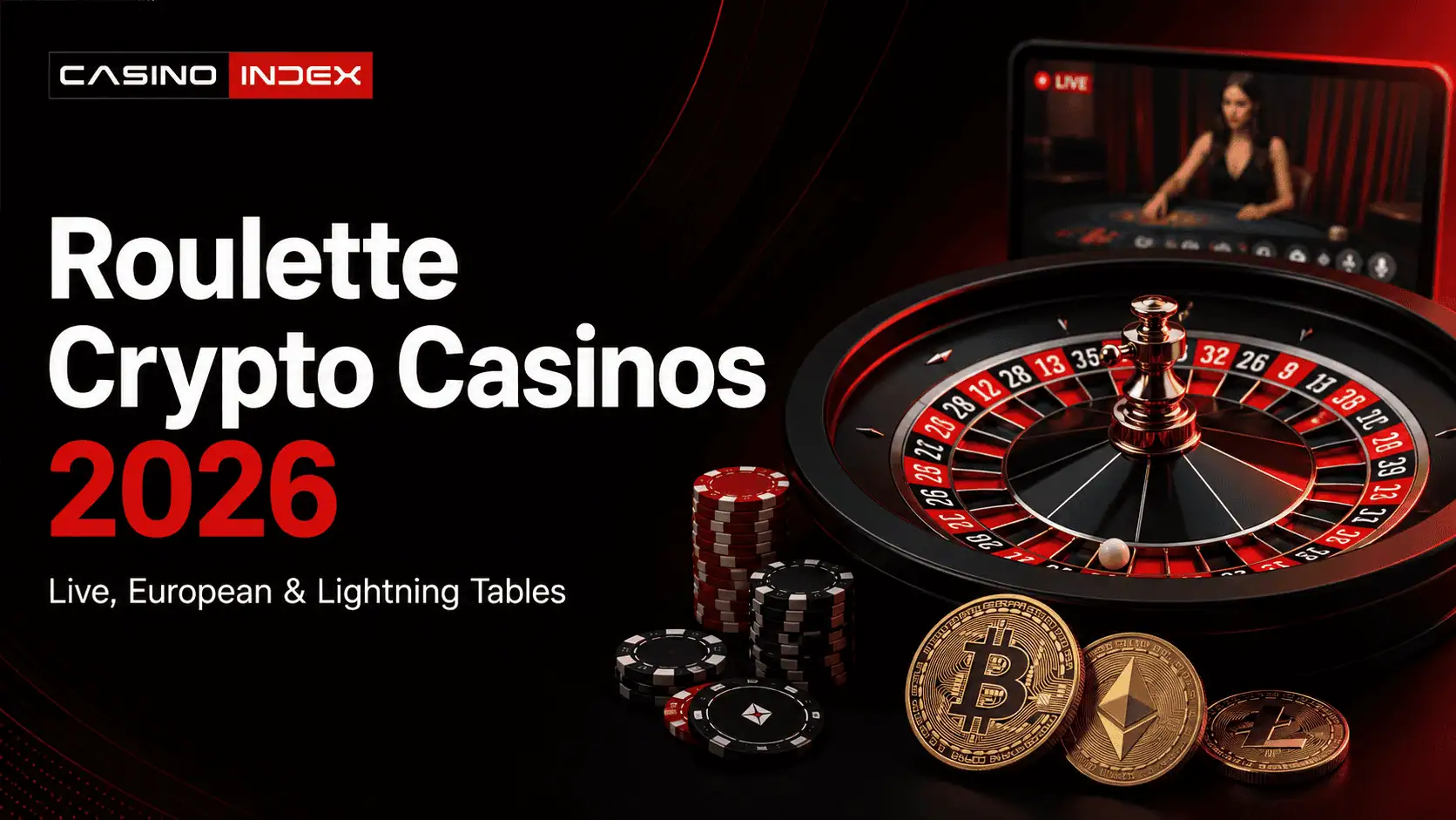 Roulette Crypto Casinos 2026: Trusted Sites for Live, European and Lightning Tables