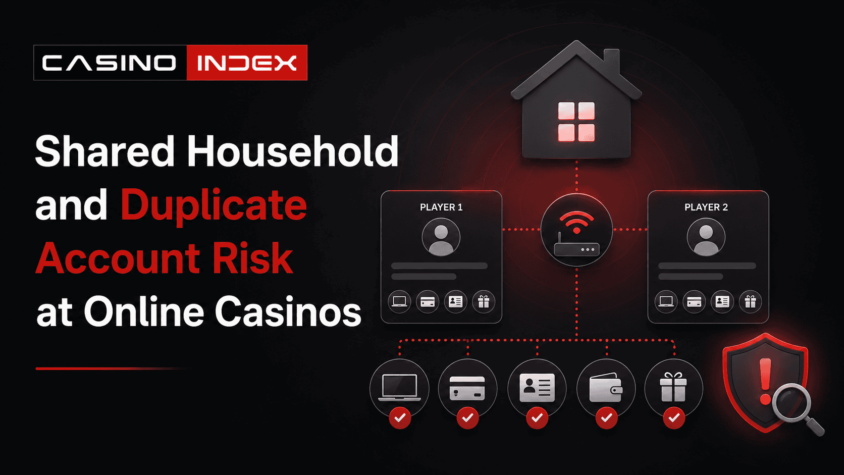 Shared Household and Duplicate Account Risk at Online Casinos