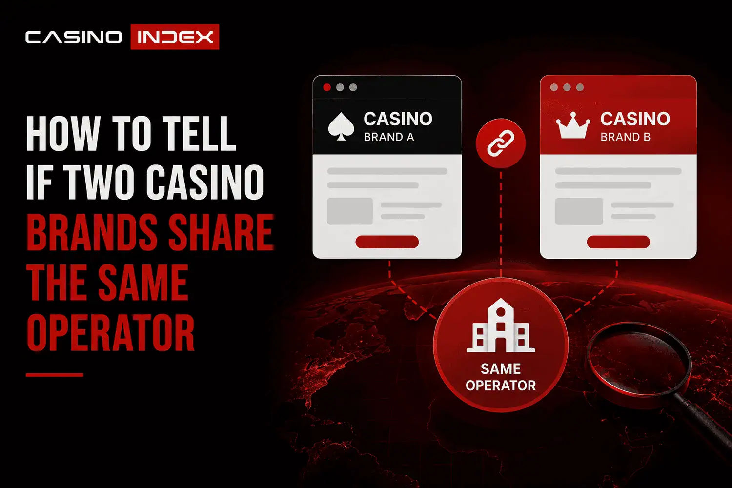 How to Tell if Two Casino Brands Share the Same Operator