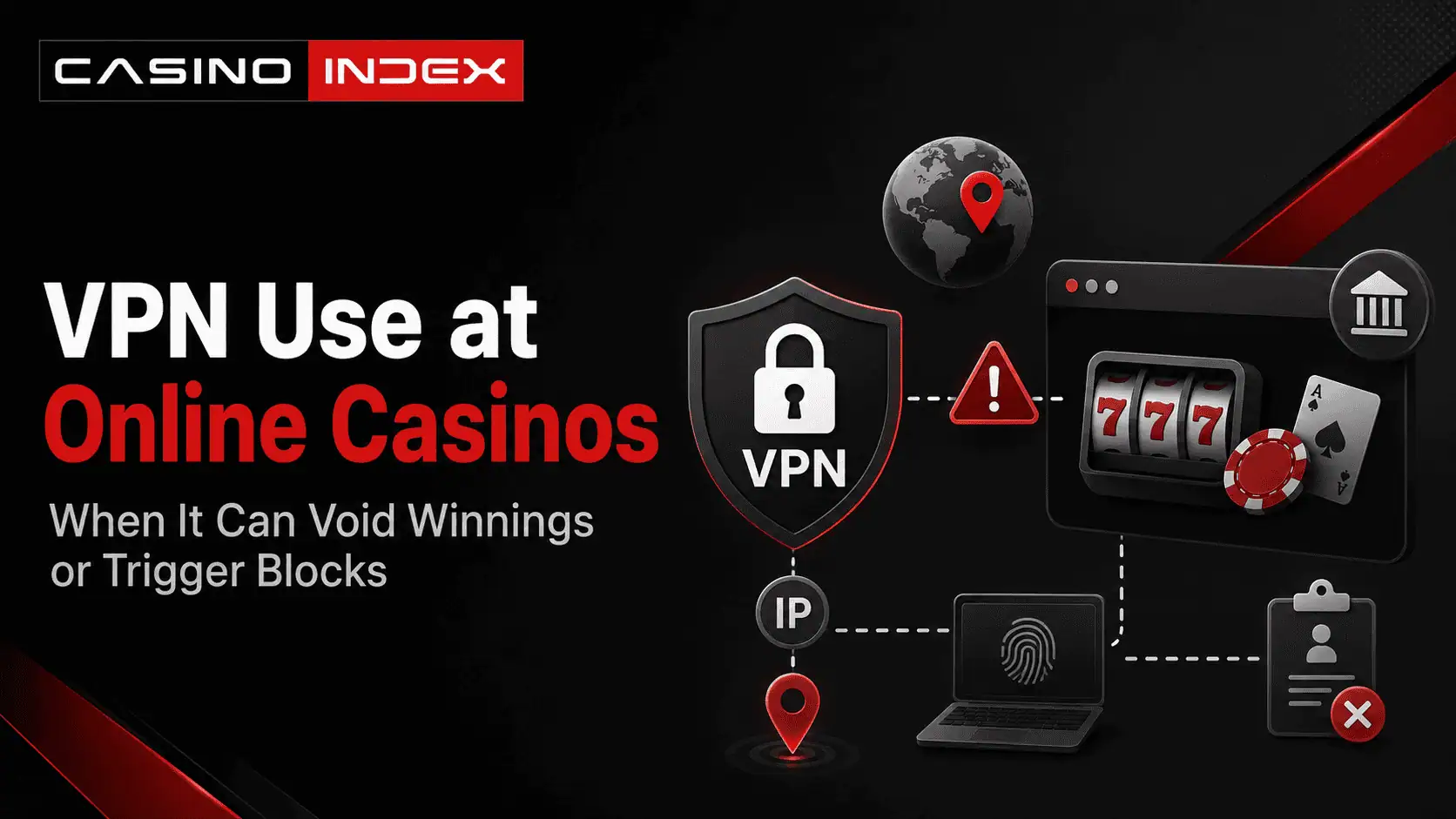 VPN Use at Online Casinos — When It Can Void Winnings or Trigger Blocks