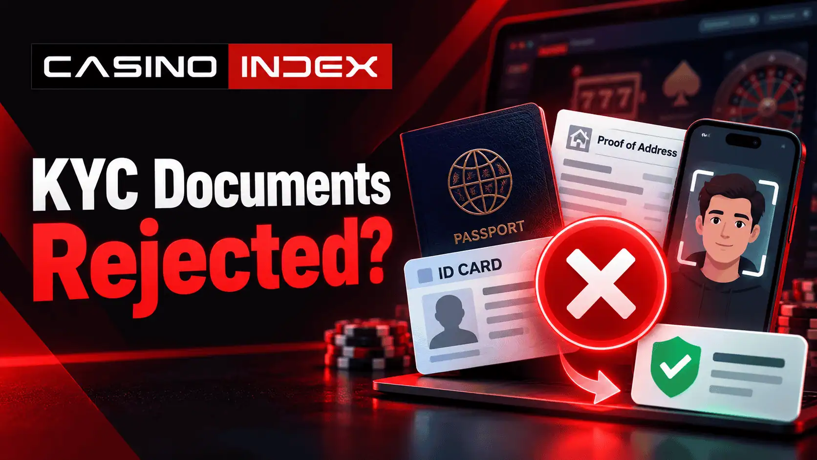 Casino Verification Documents Rejected? Reasons and Safe Fixes