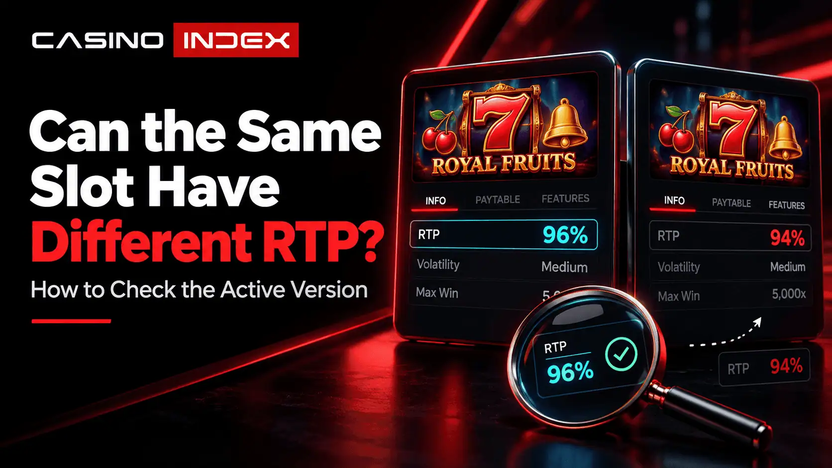Can the Same Slot Have Different RTP? How to Check the Active Version